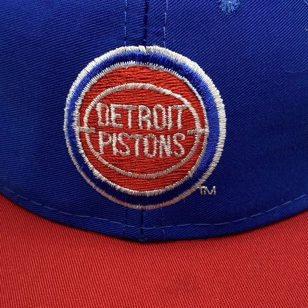Detroit Pistons Infant Hat‎ Adjustable Baseball Hat Blue Cleaned NBA SEE PICS